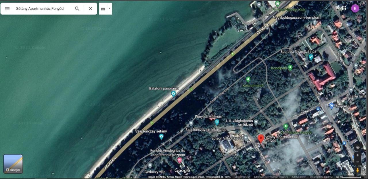 Setany Apartmanhaz Fonyod Ngoại thất bức ảnh